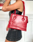 Vintage 80s red bag