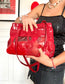 Bolso vintage años 80 rojo