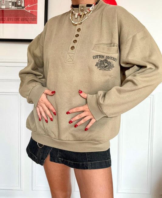 Pull oversize vintage 80s Taille M