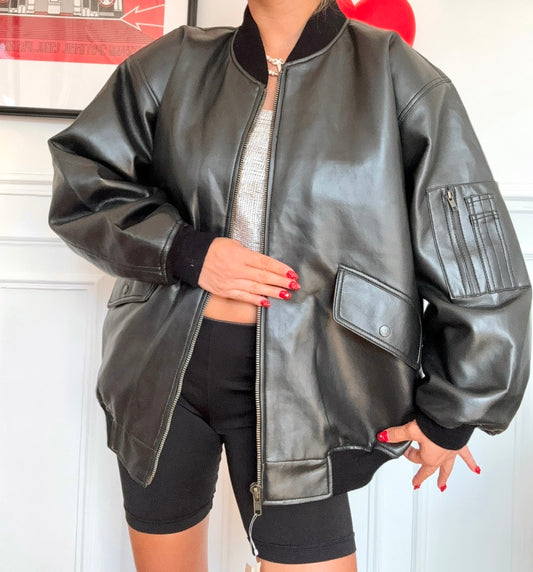 Bombers oversize vintage 80s Taille L